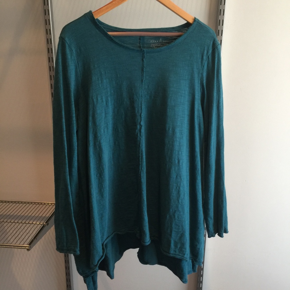 Neon Buddha Runaway Split Long Sleeve Tee S XL